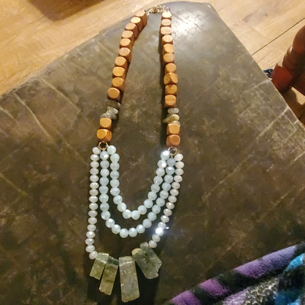Beautiful multicolored necklace